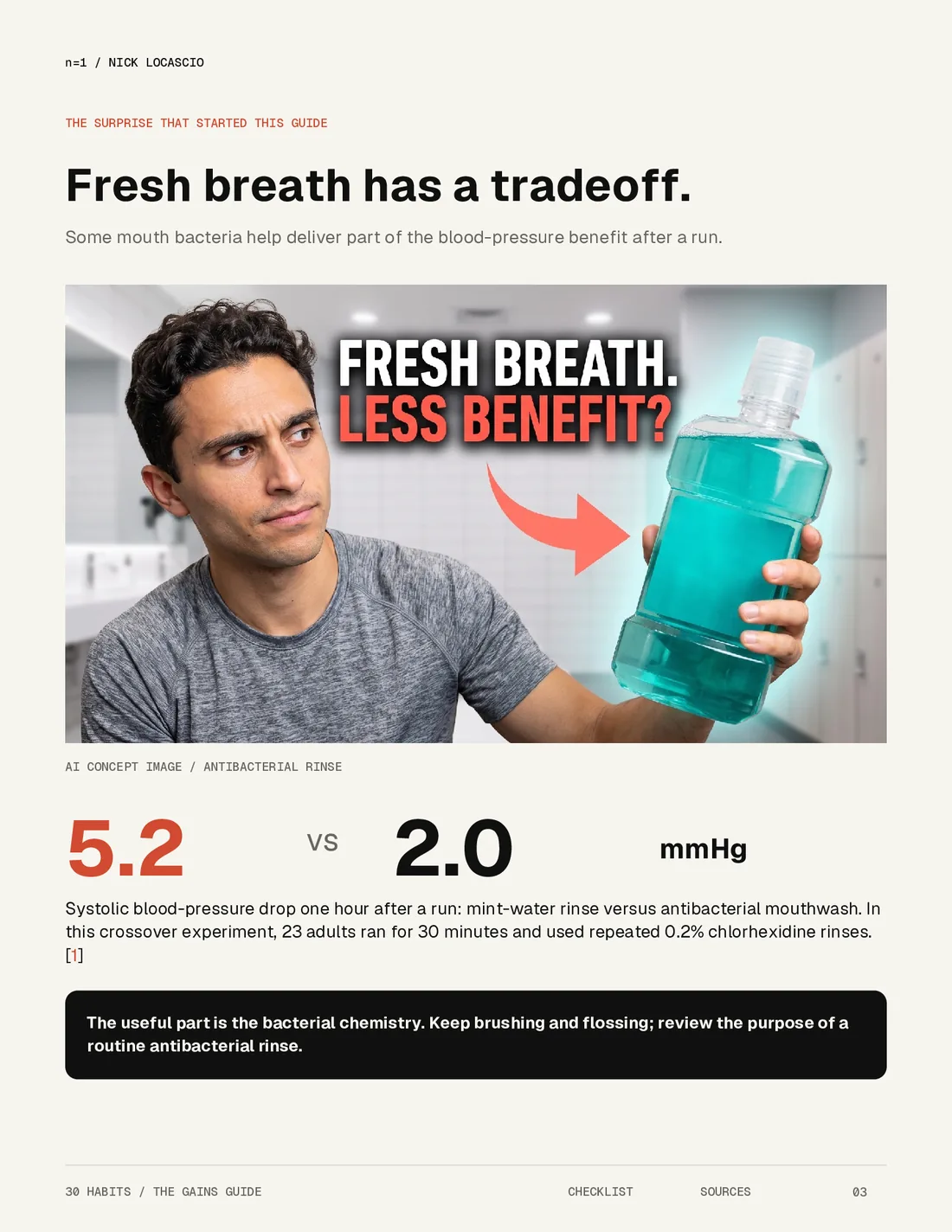 Page 3 of 30 Innocent Habits That Are Ruining Your Gains: The tradeoff nobody mentions